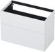 INK - Onderkast 2 Laden Push To Open 65cm Gelakt - 900x450x650 Mm - Mat Wit