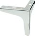 Loft Pied de meuble Argent 13 cm Chrome
