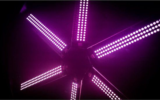 JB Systems LED Fan RGB Disco Light Effect with RGB LED and DMX Control