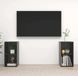 Maison Exclusive - Meuble TV, 2 pièces, gris, laqué brillant, 72x35x36,5 cm, bois composite