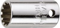 Stahlwille Spline-aandrijving Dop 1/4" 7/32"