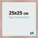 yd. Cadre photo 25x25 cm Vieux rose