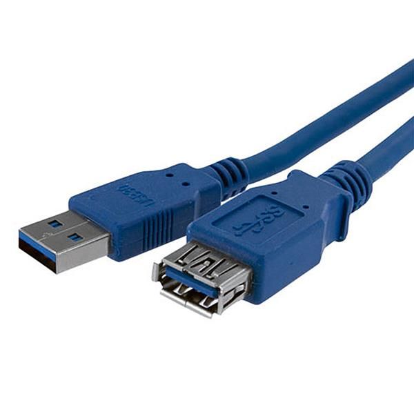 StarTech.com 1m USB 3.0 Extension Cable - A to A - Blue
