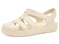 Crocs Classic Fisherman K Uniseks kindersandalen, Zandsteen., 32/33 EU