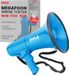 Pyle Megafoon - 40 Watt Toeter met Sirene - Blauw