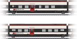 Märklin 43462 H0 set d'extension 2 pour le Giruno des CFF D(B9) 2e classe et E(B8) 2e classe