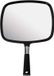 Famanu – Miroir de maquillage carré mini 12x grossissement, miroir de voyage compact pour sac à main, Noir