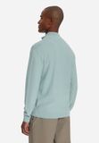 No Excess Half-zip trui Dusty Blue