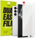 Ringke Dual Easy Film protecteur d'écran 2-pack adapté pour Samsung Galaxy S22 Ultra