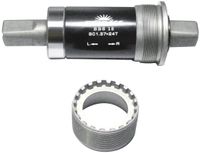 Sunrace Trapas Spieloos BSA 107 mm Zilver/Zwart