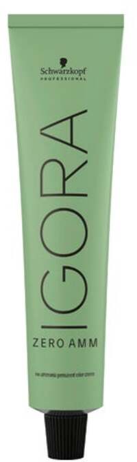 Schwarzkopf Professional Igora Zero Amm Permanente kleuring 1-0 - 60 ml