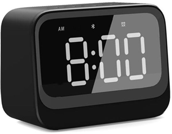 Denver EC54B Digitale Wekker - Bluetooth speaker - Dual alarm - LCD Display - Zwart