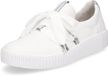 Gabor - Dames - Lage Sneakers - Leer - Wit - Maat 42