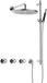 Hotbath Cobber - CW7067 - Inbouw Regendoucheset - Chroom