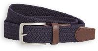 Dockers Braided Cotton Belt Navy 105 Men