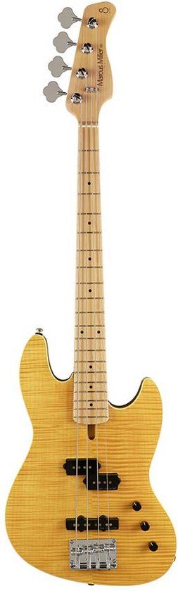 Sire Marcus Miller U5 Alder Flamed Maple Natural Short Scale Bass Guitar