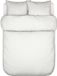 Marc O'Polo Classic Fine Stripe Dekbedovertrek Biologisch Katoen Grey mist - Tweepersoons – 200x200/220 cm
