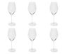 Excelsa Asti Set met 6 wijnglazen, transparant, mondgeblazen glas, inhoud 470 ml.