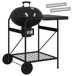 Syfax Houtskoolgrill met Rookbuizen 91 x 71 x 107 cm Staal Zwart