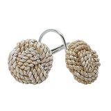 Zenna Home India Inkt Zee Serenity Douche Gordijn Haken, Kust/Strand