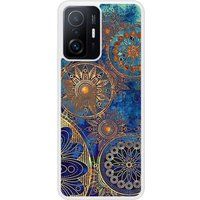 Xiaomi Mi 11T Mandalla bleu Verstevigd hoesje met sublimatie bedrukking