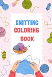 Knitting Coloring Book