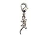 INNSPIRO NICE CHARMS Metalen hanger Salamander met karabijnhaak