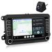 Hexinex Android autoradio, lecteur multimédia avec Carplay, adapté pour VW Golf 5 6, Polo, T5, Touran, Passat, Skoda, Jetta, Tiguan. Incluant navigation GPS, Wi-Fi, Bluetooth, FM, SWC, RDS, DSP et 64G
