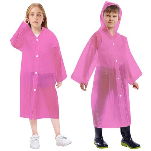 Vicloon Children's Waterproof Rain Poncho