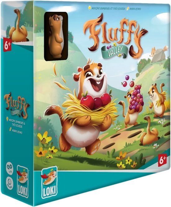 Fluffy Valley - Bordspel - Loki - Denkspel, Educatief spel, Strategisch spel