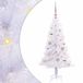 vidaXL Kunstkerstboom met 150 LED Wit 120 cm PVC en Staal