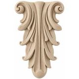 Gedotec Ornements en pâte de bois, modèle 866 dimensions : 100 x 70 mm