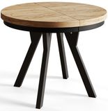 ALPİ Ronde Tafel Uitschuifbare Eettafel Diameter 90 cm - 190 cm Craft Collectie Evo