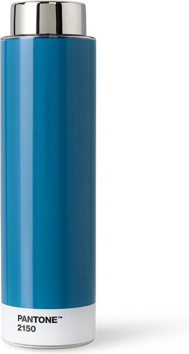 Copenhagen Design Pantone Waterfles - Tritan/RVS - 500 ml - Blue 2150 C