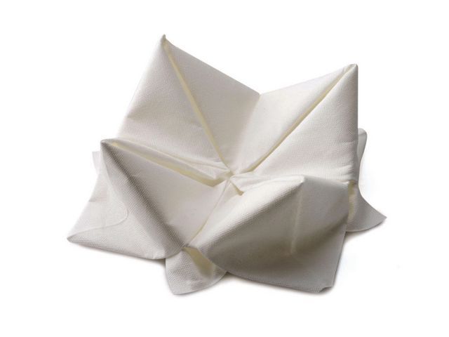 Duni Luxe Servetten Wit