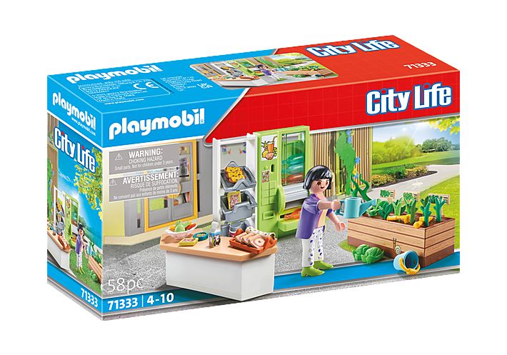 PLAYMOBIL City Life Schoolkiosk - 71333 - Constructiespeelgoed