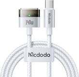 MCDODO - USB C Kabel Geschikt voor MagSafe 3 MacBook - 140W - 2 Meter - Wit