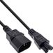 InLine C5 - C14 stroomkabel voor UPS/PDU | 3x 1,00mm | zwart | 2 meter