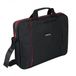 Esperanza SALERNO 39,6 cm (15.6") Tas met bovensluiting Zwart, Rood