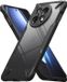 Ringke Fusion X | Hoesje Geschikt voor OnePlus 13R | Back Cover | Militaire Standaard | Zwart