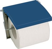 MSV Toiletrolhouder Blauw – Toiletpapierhouder om te Bevestigen – WC Papierhouder 13 x 15 x 11,5 cm – WC Rol Dispenser