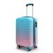 Blade set de valises 3 pièces extensible - Trolleys rigides - Bagage cabine trolley légère en ABS + PC avec serrure TSA - Valise à 4 roues pivotantes - Ensemble de 3 valises, bleu-rose