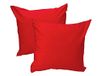 Lemos Home Kussensloop Kussenhoes Decoratieve kussen 2 stuks 100% katoen collectie concept, kleur & grootte naar keuze (kussensloop set van 2-40x40cm, rood)