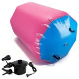 StarTech Gymnastiek Air Roller 70 x 90 cm - Opblaasbare turnrol - Luchtkussen voor tumbling - Trainingsmat voor yoga en balans - Roze