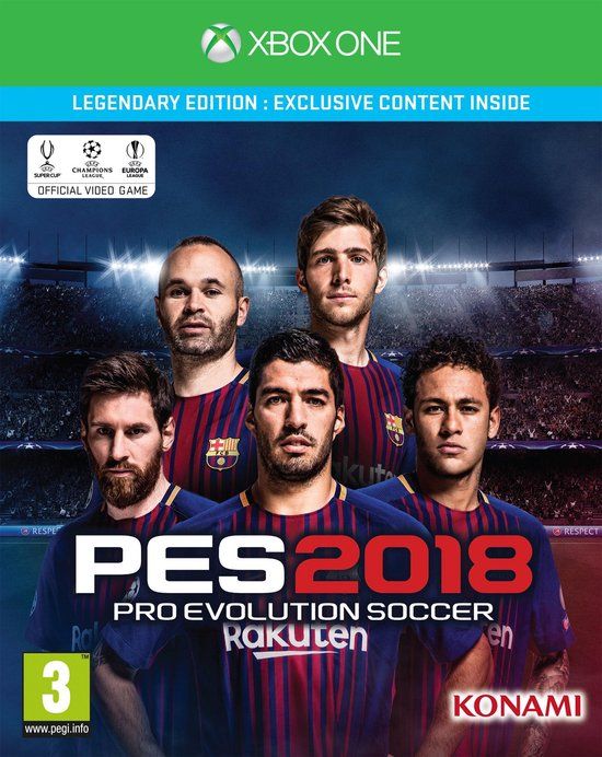 KONAMI SW Pro Evolution Soccer 2018 - Legendary Edition - Xbox One