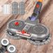 Vloerwisser voor stofzuigers V11, V10, V8, V7 - Afneembaar waterreservoir - 6 wasbare dweilpads - Microvezel - Polyester - Plastique steel