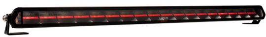 Ledson Lampe de travail - Epix 30+ - Stroboscope de travail - 29.1" - 74cm - Lumière de position Rouge/Ambre - 10 motifs de flash - Travail / Scène