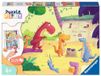 Ravensburger Kinderpuzzle Puzzle&Play 05675 - Dinosaurier im Sommer - 2x24 Teile Puzzle für Kinder ab 4 Jahren
