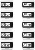 LA CROSSE TECHNOLOGY WS7005-X10 Thermo/Hygro, wit, 60 x 40 x 13,6 mm