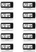 LA CROSSE TECHNOLOGY WS7005-X10 Thermo/Hygro, wit, 60 x 40 x 13,6 mm